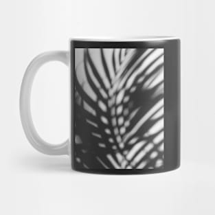 Palm leaf shadow, Fashion art, Fashion print, Scandinavian art, Modern art, Wall art, Print, Minimalistic, Modern Mug